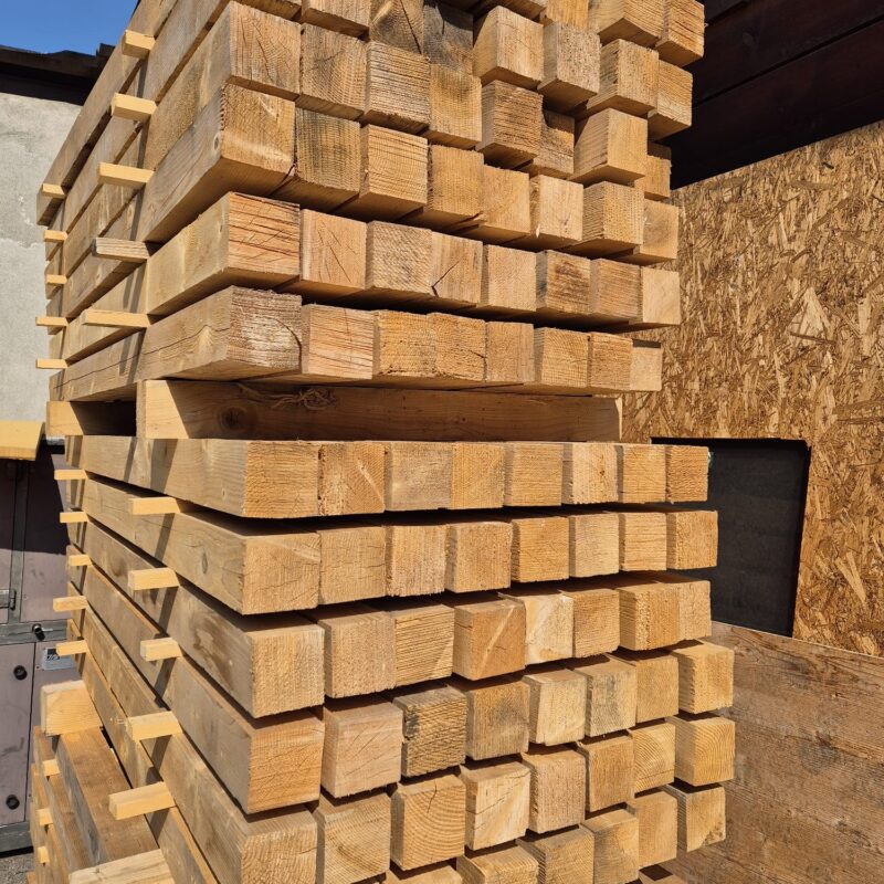 Poutres en bois 10x10x200 cm