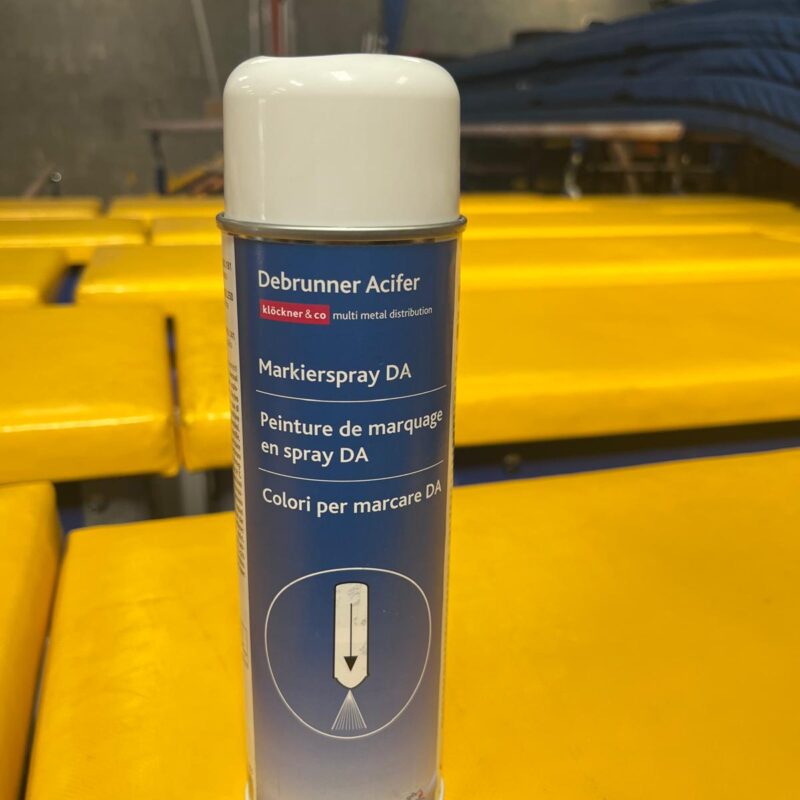 Spray de marquage blanc