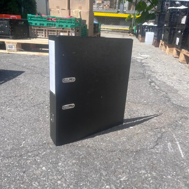Classeur PP 7 cm noir